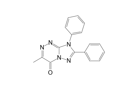 [1,2,4]Triazolo[5,1-c][1,2,4]triazin-4(8H)-one, 3-methyl-7,8-diphenyl-