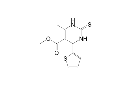 5-pyrimidinecarboxylic acid, 1,2,3,4-tetrahydro-6-methyl-4-(2-thienyl)-2-thioxo-, methyl ester