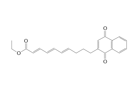 Ethyl (2E,4E,6E)-10-(1,4-Naphthoquinon-2-yl)-2,4,6-decatrienoate