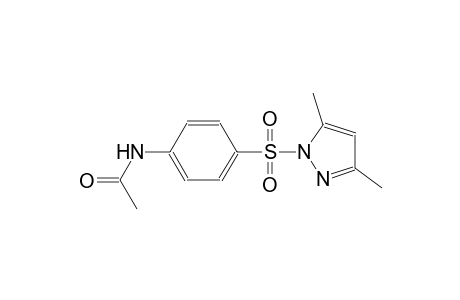 N-{4-[(3,5-dimethyl-1H-pyrazol-1-yl)sulfonyl]phenyl}acetamide