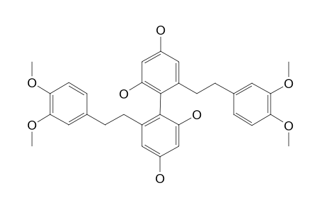 VITTARIN_E;BIS-(3,5-DIHYDROXY-3',4'-DIMETHOXYBIBENZYL)