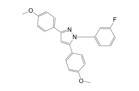 1-(3-fluorophenyl)-3,5-bis(4-methoxyphenyl)-1H-pyrazole