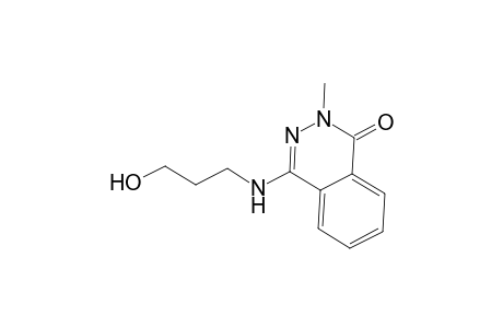 1(2H)-Phthalazinone, 4-[(3-hydroxypropyl)amino]-2-methyl-