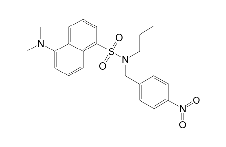 N-(4-Nitrobenzyl)-5-dimethylaminonaphthalene-N-propyl-1-sulfonamide