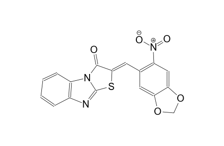 (2Z)-2-[(6-nitro-1,3-benzodioxol-5-yl)methylene][1,3]thiazolo[3,2-a]benzimidazol-3(2H)-one