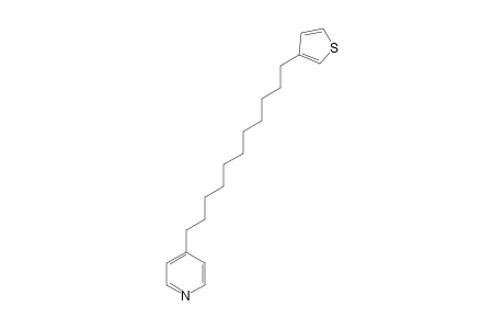 4-[OMEGA-(3-THIENYL)-UNDECYL]-PYRIDINE