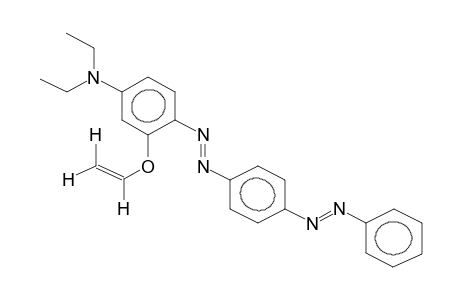 N,N-DIMETHYL-META-VINYLOXY-ORTHO-(PARA-PHENYLAZOPHENYLAZO)ANILINE
