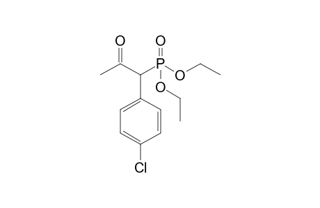 1-(4-chlorophenyl)-1-diethoxyphosphoryl-2-propanone