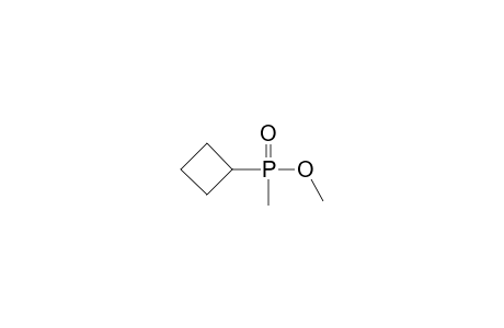 Phosphinoic acid(methyl), cyclobutyl-, methyl ester
