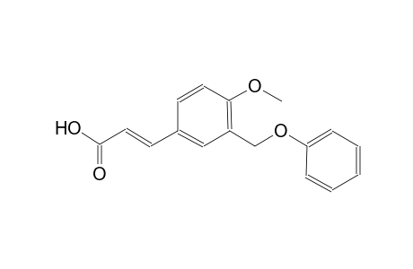 (2E)-3-[4-methoxy-3-(phenoxymethyl)phenyl]-2-propenoic acid