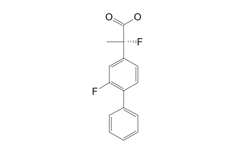 (S)-(+)-2-FLUORO-2-(3-FLUORO-4-PHENYLPHENYL)-PROPIONIC-ACID