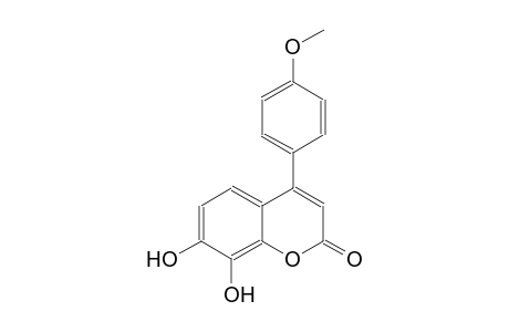 2H-1-benzopyran-2-one, 7,8-dihydroxy-4-(4-methoxyphenyl)-