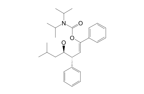 (1Z,3R,4R)-4-HYDROXY-6-METHYL-1,3-DIPHENYL-1-HEPTENYL-N,N-DIISOPROPYLCARBAMATE