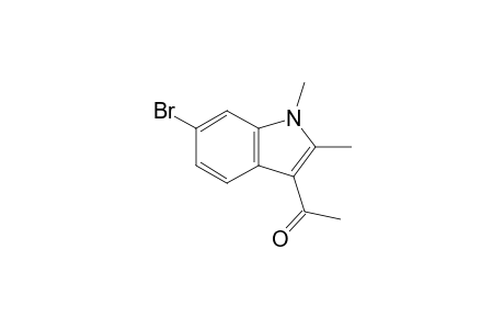 3-Acetyl-6-bromo-1,2-dimethylindole