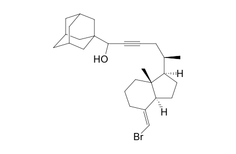 (5R)-(1RS)-1-{(Adamantan-1-yl)-5-[(1'R,3a'R,7a'R,E)-4'-(bromomethylene)-7a'-methyloctahydro-1H-inden-1'-yl]}hex-2-yn-1-ol