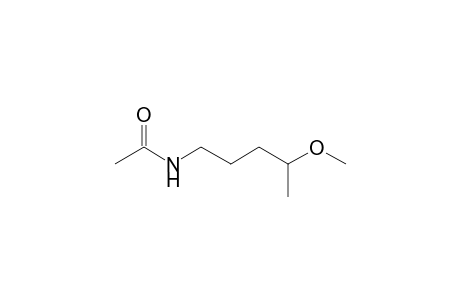 N-Acetyl-4-methoxypentyl-1-amine