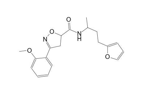 5-isoxazolecarboxamide, N-[3-(2-furanyl)-1-methylpropyl]-4,5-dihydro-3-(2-methoxyphenyl)-