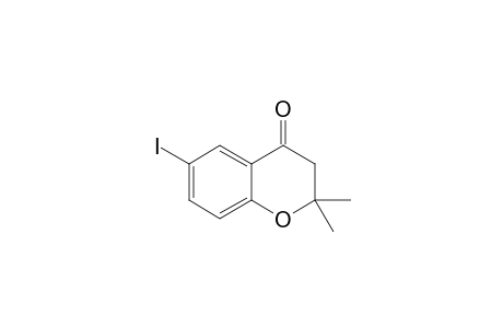 6-Iodo-2,2-dimethylchroman-4-one