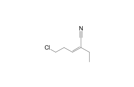 (2Z)-5-Chloro-2-ethylpent-2-enitrile