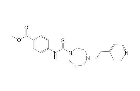 benzoic acid, 4-[[[hexahydro-4-[2-(4-pyridinyl)ethyl]-1H-1,4-diazepin-1-yl]carbonothioyl]amino]-, methyl ester