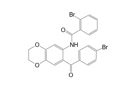 benzamide, 2-bromo-N-[7-(4-bromobenzoyl)-2,3-dihydro-1,4-benzodioxin-6-yl]-