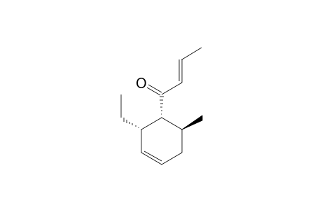 (2E)-1-(rel-(1R,2S,6S)-2-Ethyl-6-methylcyclohex-3-enyl)but-2-en-1-one