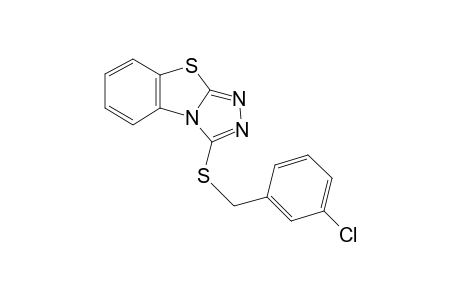 1-[(3-chlorobenzyl)thio]-[1,2,4]triazolo[3,4-b][1,3]benzothiazole