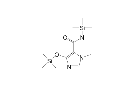 3-methyl-N-trimethylsilyl-5-trimethylsilyloxyimidazole-4-carboxamide