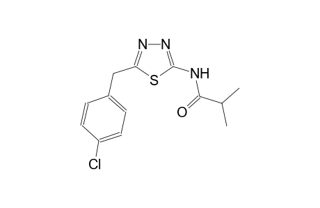 N-[5-(4-chlorobenzyl)-1,3,4-thiadiazol-2-yl]-2-methylpropanamide