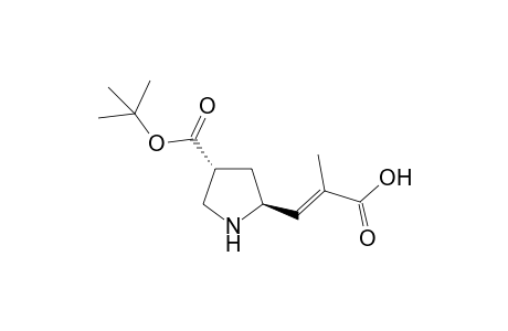 [L-(trans)]-4-(t-Butoxycarbonyl)-2-[2'-carboxy-2'-methyl-1'-ethenyl]pyrrolidine