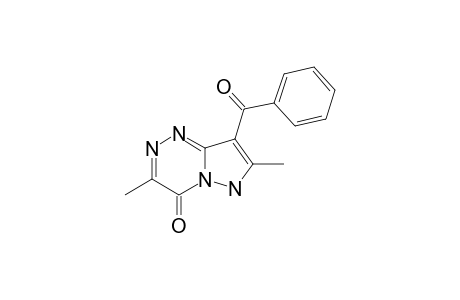 8-BENZOYL-3,7-DIMETHYL-6H-PYRAZOLO-[5,1-C]-[1,2,4]-TRIAZIN-4-ONE