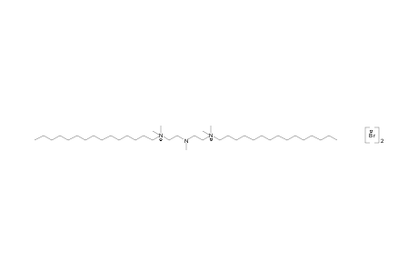 [(methylimino)diethylene]bis[dimethylpentadecylammonium] dibromide