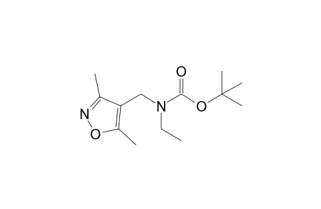 [(3,5-dimethyl-4-isoxazolyl)methyl]ethylcarbamic acid, tert-butyl ester