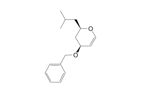 (2R,4S)-2-(2-methylpropyl)-4-phenylmethoxy-3,4-dihydro-2H-pyran