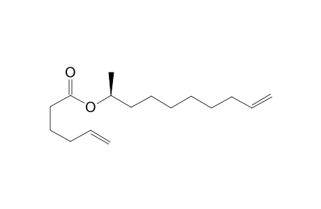 (2S)-dec-9-en-2-yl hex-5-enoate