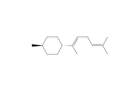 Cyclohexane, 1-(1,5-dimethyl-1,4-hexadienyl)-4-methyl-, [1.alpha.(E),4.beta.]-