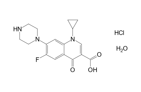 Ciprofloxacin HCl monohydrate