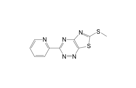 Thiazolo[4,5-e]-1,2,4-triazine, 6-(methylthio)-3-(2-pyridinyl)-