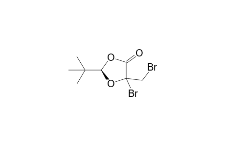 (2S)-5-Bromo-5-bromomethyl-2-tert-butyl-1,3-dioxolan-4-one