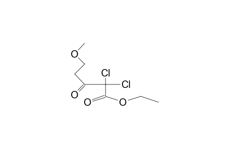 ethyl 2,2-dichloro-5-methoxy-3-oxopentanoate
