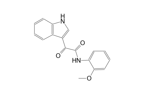 2-(1H-indol-3-yl)-N-(2-methoxyphenyl)-2-oxoacetamide