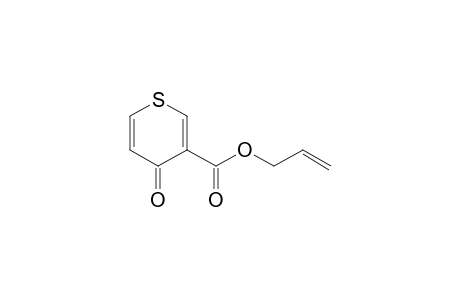 4H-Thiopyran-3-carboxylic acid, 4-oxo-, 2-propenyl ester