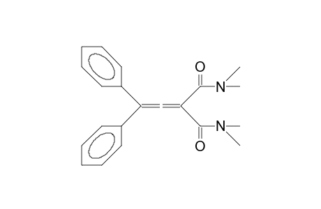 1,1-Bis(N,N-dimethyl-carbamoyl)-3,3-diphenyl-propa-1,2-diene