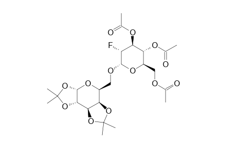 2-DEOXY-2-FLUORO-3,4,6-TRI-O-ACETYL-ALPHA-D-GLUCOPYRANOSYL-(1->6)-1,2:3,4-DI-O-ISOPROPYLIDENE-ALPHA-D-GALACTOPYRANOSE