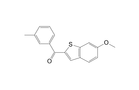 (6-Methoxybenzo[b]thiophen-2-yl)(m-tolyl)methanone