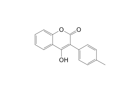 4-Hydroxy-3-(p-tolyl)-1-benzopyran-2-one