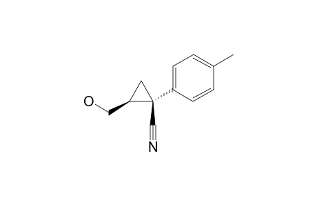(1R,2S)-2-methylol-1-(4-methylphenyl)cyclopropane-1-carbonitrile