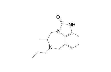 5-Methyl-6-(propyl)tetrahydroimidazo[4,5,1-jk][1,4]benzodiazepin-2(1H)-one