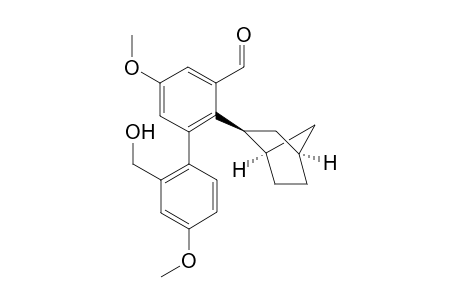 2'-Hydroxymethyl-4',5-dimethoxy-2-(2''-exo-norbornyl)-[1,1']-biphenyl-3-carbaldehyde