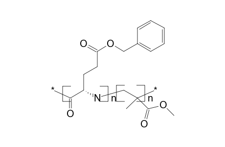 Poly(gamma-benzyl l-glutamate)-b-poly(methyl methacrylate)